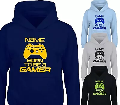 Buy Personalised Gaming Hoodie Boys Gamer Hoody Any Name Controller Top Gift • 15.99£