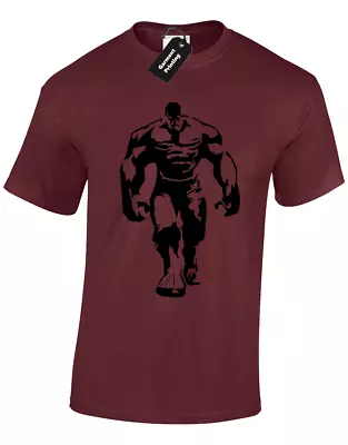 Buy Hulk Silhouette Mens T Shirt Avengers Ironman Stark Thor Ragnarok Comic • 8.99£