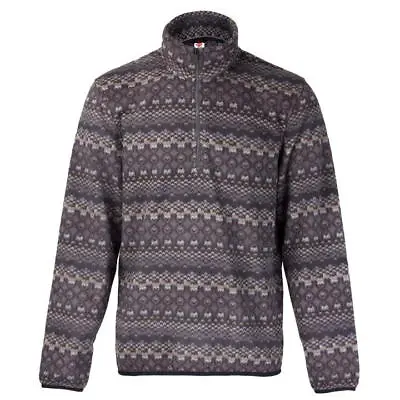 Buy Lee Cooper Mens Warm Polar Winter Fleece Zip Up Christmas Jumper - Many Styles • 9.99£