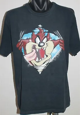 Buy Vintage Looney Tunes Tasmanian Devil Taz T-Shirt Size Large 1996 Warner Bros. • 31.60£