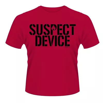 Buy STIFF LITTLE FINGERS - SUSPECT DEVICE RED T-Shirt XX-Large • 19.11£