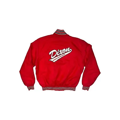 Buy Vintage Satin Sports Jacket Mens XL Red Made In USA Marching Band • 29.99£