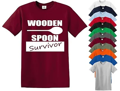 Buy Wooden Spoon Survivor Funny T-Shirt Funny Party Gift Party Top Tee Tshirt • 11.99£