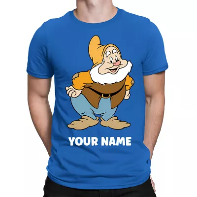 Buy Personalised Seven 7 Dwarfs Snow White Happy Costume Funny Mens T-Shirts #UJG • 9.99£