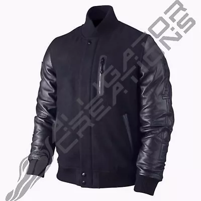Buy Kobe Destroyer XXIV Michael B Jordan Battle Creed Fleece &Leather Bomber Jacket • 109.99£