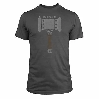 Buy WORLD OF WARCRAFT Doomhammer Premium Tee ADULT Gaming Gamers Shirt SMALL • 7.99£