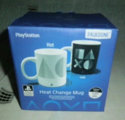 Buy PLAYSTATION HEAT CHANGE MUG COFFEE/TEA CUP CERAMIC 300ml OFFICIAL MERCH BOXED  • 8£