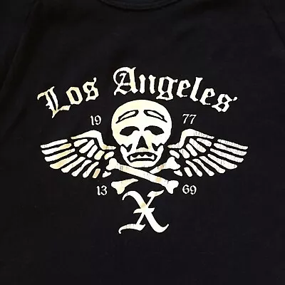 Buy X The Punk Band LOS ANGELES Black T Shirt Girls Large • 37.89£