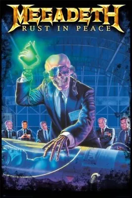 Buy Impact Merch. Poster: Megadeth - Rust In Peace - Reg Poster 610mm X 915mm #492 • 8.03£
