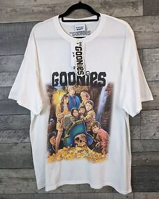 Buy The Goonies Vintage Supply T Shirt Mens Size Large White Front Print Graphic Tee • 22.99£