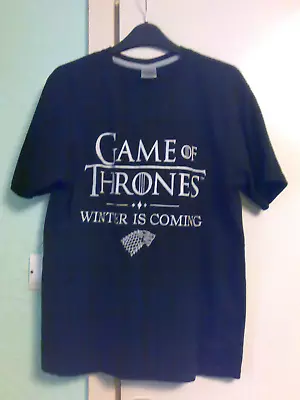 Buy Game Of Thrones Winter Is Coming Unisex Tee Shirt UK Medium • 2.99£
