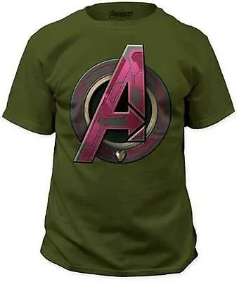 Buy Avengers Age Of Ultron Vision Assemble Green Marvel Comics T Tee Shirt S-2Xl • 31.78£