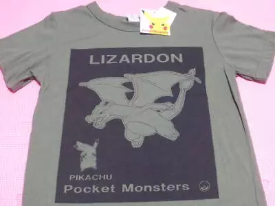 Buy 140 Pokemon Short Sleeve T-Shirt Charizard Pikachu Big Print Boys 130cm • 196.64£
