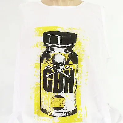 Buy GBH Hardcore Punk Rock T-shirt Sleeveless Vest Top White Unisex S-2XL • 14.99£