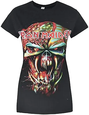 Buy Iron Maiden - Final Frontier - Women's Fitted Black T-Shirt • 15.95£
