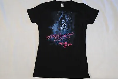Buy Avenged Sevenfold Nightmare Ladies Skinny T Shirt New Official Rare • 9.99£