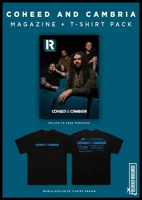 Buy Coheed And Cambria : Magazine & T-Shirt(large) Pack New And Unopened. • 10.99£