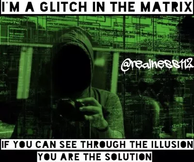 Buy I’m A Glitch In The Matrix!! Truth T Shirts & Hoodies @realness112 • 19.99£