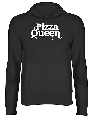 Buy Pizza Queen Mens Womens Hooded Top Hoodie • 17.99£