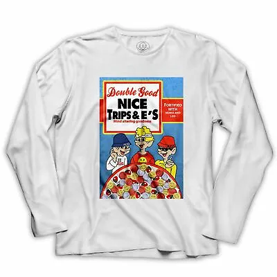 Buy Nice Trips & Es EDM Acid House Music Techno Rave Mens T-Shirt • 16.95£
