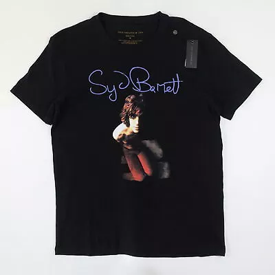 Buy John Varvatos Black Medium Syd Barrett Singer Music Artist Tshirt Mens Nwt New • 38.69£