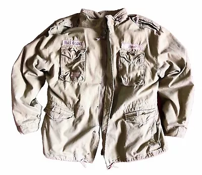 Buy Brandit M-65 Giant Vintage Army/Military Coat/Jacket Detachable Inner Jacket • 51.10£