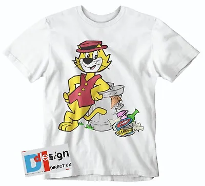 Buy Top Cat T-shirt Cartoon 70s 80s Choo Choo Spook Uk Retro Tee Vintage Cool • 5.99£