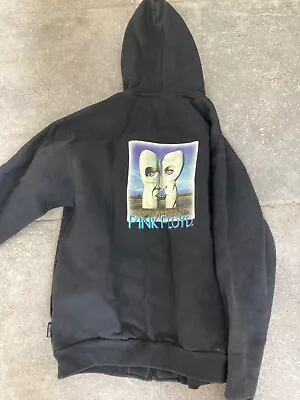 Buy Rare Pink Floyd Official Hoodie Made In USA Size Medium Mens • 45£