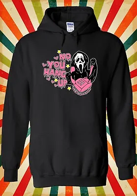 Buy No You Hang Up Scream Ghost Funny Men Women Unisex Top Hoodie Sweatshirt 2848 • 19.95£