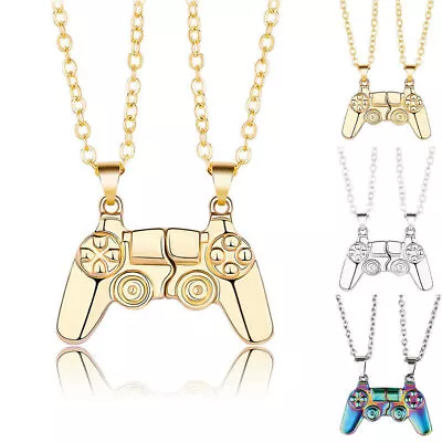 Buy Unisex Pendant Game Controller Necklaces Couple Jewelry Choker Magnetic Gift  • 8.89£