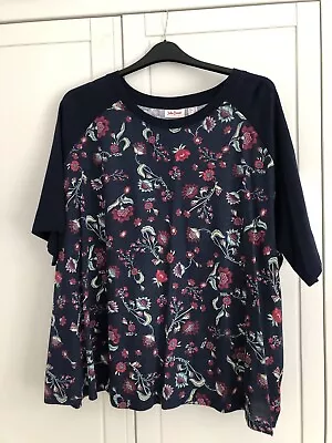 Buy Ladies Evans Yours Simply Be John Banes T Shirt Plus Size 3XL UK 28 30 • 12.99£