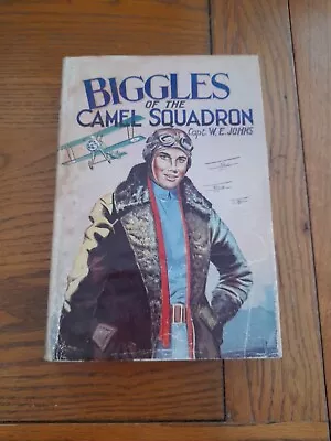 Buy Biggles Of The Camel Squadron By Captain W E Johns Undated Hardback Dust Jacket  • 2.99£