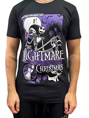 Buy Nightmare Before Christmas Halloween TOWN Unisex Official T Shirt Brand New EMBE • 12.99£