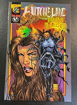 Buy Witchblade Tom Raider 1/2 VARIANT DELUXE Gold Wizard Edition KEU CHA Top Cow V 1 • 40.03£
