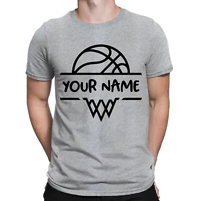 Buy Personalised Your Name Basketball Season Game Day Mens Womens T-Shirts Top #NED • 9.99£