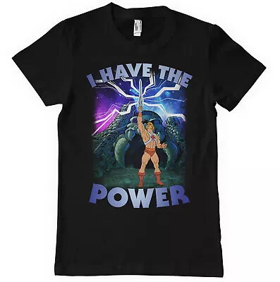 Buy Masters Of The Universe He-Man Have The Power Official Tee T-Shirt Mens • 18.27£