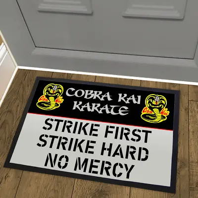 Buy Cobra Kai Karate Dojo Welcome Mat Doormat • 21.49£