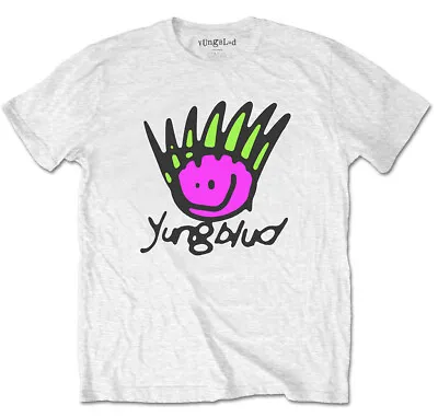 Buy YungBlud Face White T-Shirt - OFFICIAL • 16.29£