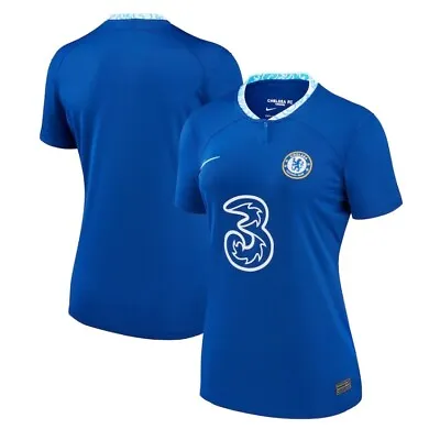 Buy BNWT NIKE 22/23 Chelsea FC Home Jersey Short Sleeved Blue T-shirt Size MEDIUM • 20£