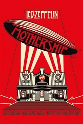 Buy Impact Merch. Poster: Led Zeppelin - Mothership Red 610mm X 915mm #582 • 8.19£