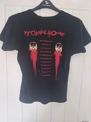 Buy Ladies My Chemical Romance 2007 Tour T Shirt Excellent Condition Size L • 15.99£