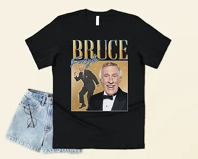 Buy Bruce Forsyth Homage T-shirt Tee Funny UK TV Game Show Icon Legend 90's Retro • 11.99£