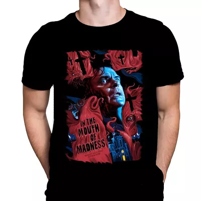 Buy IN THE MOUTH OF MADNESS - Black T-Shirt - Sizes S - XXXXL - Horror Movie • 22.95£