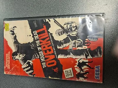 Buy THE HOUSE OF THE DEAD OVERKILL SEGA PROMO VHS CASE WITH T-SHIRT   New • 17£