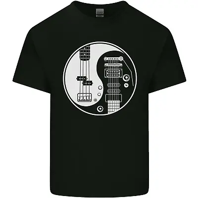 Buy Guitar Ying Yang Guitarist Electric Bass Mens Cotton T-Shirt Tee Top • 8.75£