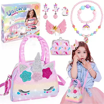 Buy Unicorn Gifts For Girls Toys Age 2 3 4 5 6, Kids Jewellery Sets For Girls Gifts  • 16.43£