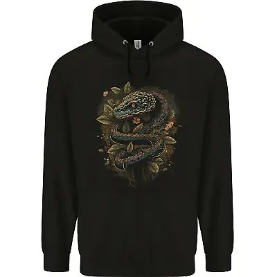 Buy Pagan Snake In A Gothic Tree Mens 80% Cotton Hoodie • 19.99£