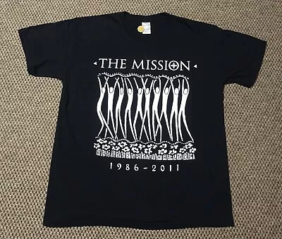 Buy T-Shirt The Mission UK  25 Years Anniversary 1986 - 2011 • 13.29£