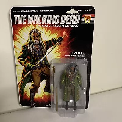 Buy Mcfarlane Toys Ezekiel Shiva Force Walking Dead 5  Action Figure • 12£