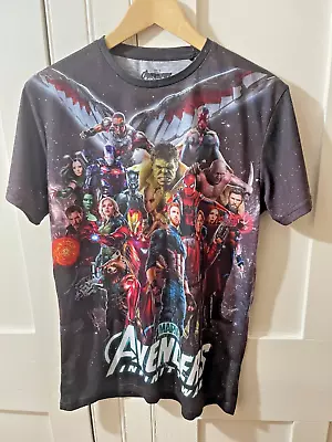 Buy Mens Marvel Avengers Infinity War T Shirt Size Medium T Shirt - Hardly Worn • 4.98£